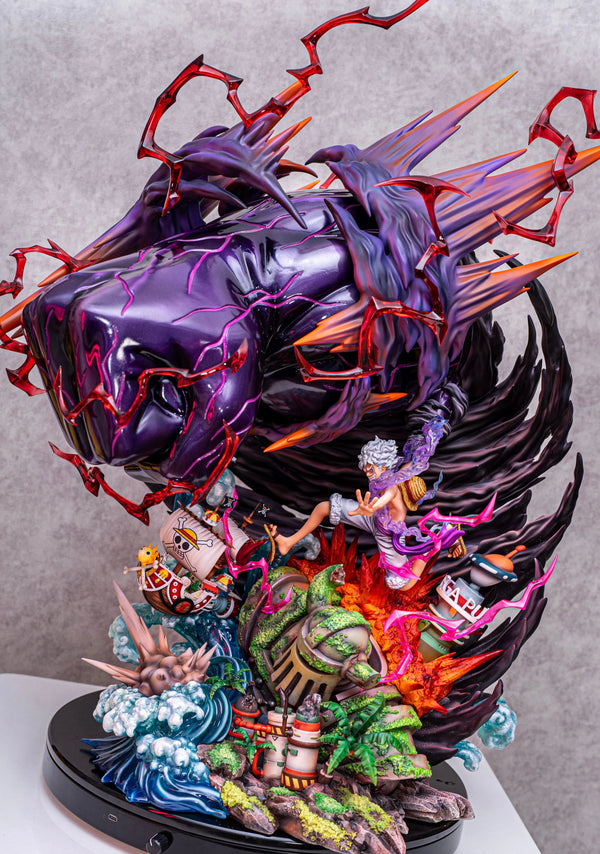 One Piece Gum-Gum Rocket Nika Luffy GK Statue - Seven Studio [In-Stock]