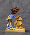 Digimon Childhood Cardboard Character #1 Taichi & Agumon 1/12 GK Statue - BACKLIGHTING Studio [Pre-Order]