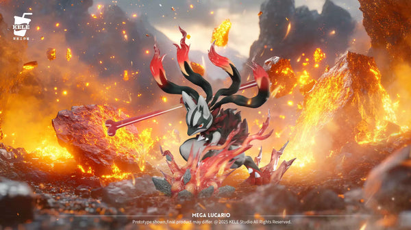 Pokémon Pokédex 1/20 Series #5 Mega Lucario GK Statue - KELE Studio [Pre-Order]
