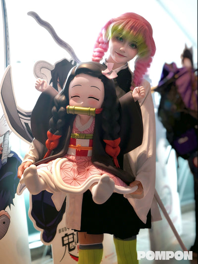 Demon Slayer Nezuko Kamado Cosplay Mitsuri Kanroji GK Statue - PomPon Studio [In-Stock]