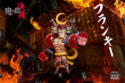 One Piece The Battle of Onigashima #26 Straw Hat Pirates Franky GK Statue - YZ Studio [Pre-Order]