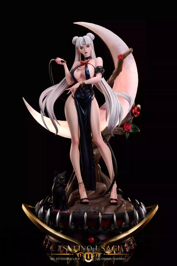 Sailor Moon Dark Tsukino Usagi 1/4 GK Statue - Mu Studio [In-Stock]