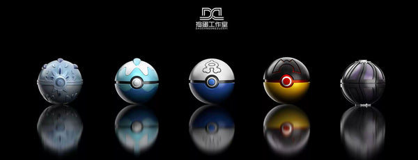Pokémon Basic Poké Ball #4 #5 Magma Team Ball & Dusk Ball GK Statue - Dao Dan Studio [Pre-Order]
