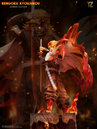 Demon Slayer Flame Hashira Kyojuro Rengoku 1/6 GK Statue - TZ Studio [Pre-Order]