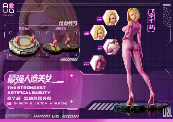 Dragon Ball The The most powerful artificial beauty Android 18 LIZI GK Statue - AURA Studio [Pre-Order]