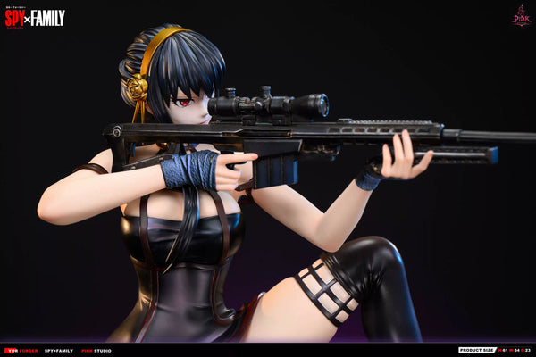 Spy x Family Sniper Yor Forger 1/4 GK Statue - Pink Studio [Pre-Order]