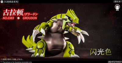 Pokémon Pokédex Series Hoenn Region Groudon 1/20 GK Statue - WangWang Studio [Pre-Order]