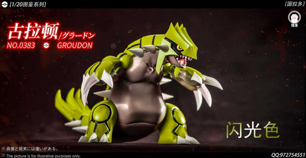 Pokémon Pokédex Series Hoenn Region Groudon 1/20 GK Statue - WangWang Studio [Pre-Order]