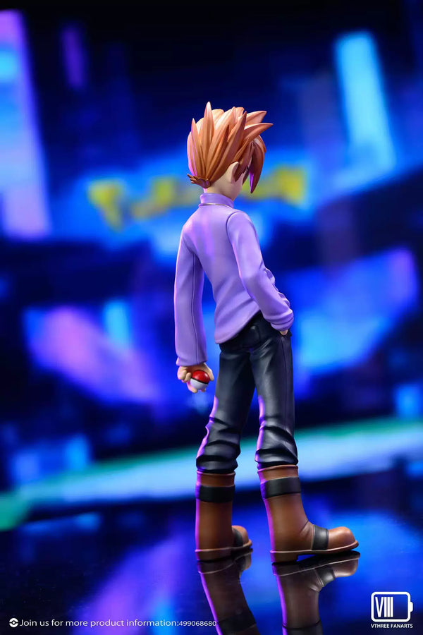 Pokémon Special Trainer Pokédex Series #3 Blue Oak GK Statue - V3fanart Studio [Pre-Order]