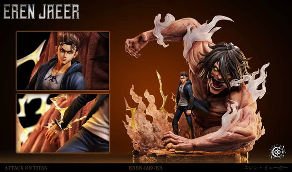 Attack on Titan The Nine Titans Series #1 Eren VS Pieck 1/6 GK Statue - Void Studio [Pre-Order]