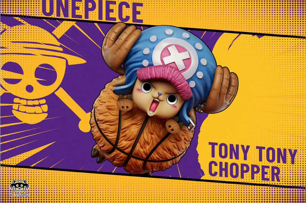 One Piece Purple Gold Dream Team #7 Tony Tony Chopper GK Statue - YZ Studio [In-Stock]