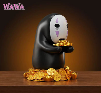 Spirited Away Bring Wealth Series Lucky No-Face GK Statue - WAWA Studio [In-Stock]