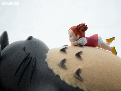 My Neighbor Totoro Sleeping Totoro & Mei 1/10 GK Statue - CHIKARA Studio [In-Stock]