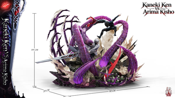 Tokyo Ghoul Kishou Arima VS Kaneki Ken 1/6 GK Statue - Black Goat Studio [Pre-Order]