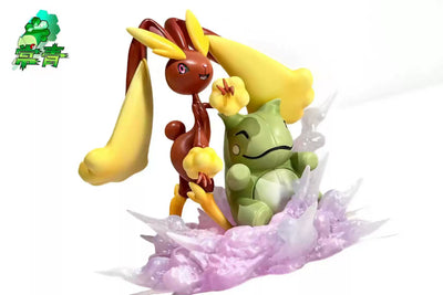 Pokémon Twenty-Eight Mansions Series Lopunny Evolution Group 1/20 GK Statue - Chang Qing Studio [In-Stock]