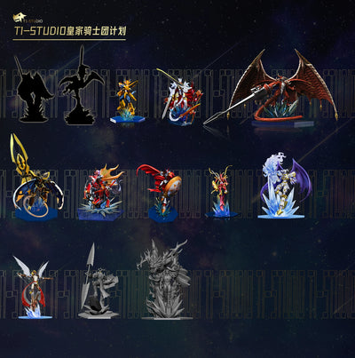Digimon Royal Knights Series Duftmon & Craniummon GK Statue - T1 Studio [Pre-Order]