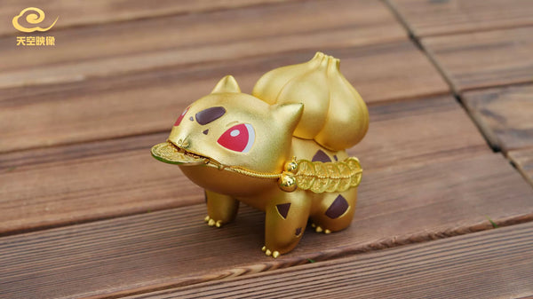 PokémonBring Wealth Bulbasaur Alloy Ornament GK Statue - Tian Kong Ying Xiang Studio [Pre-Order]
