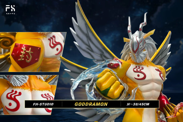 Digimon Goddramon 1/4 GK Statue - FH Studio [Pre-Order]