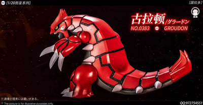 Pokémon Pokédex Series Hoenn Region Groudon 1/20 GK Statue - WangWang Studio [Pre-Order]