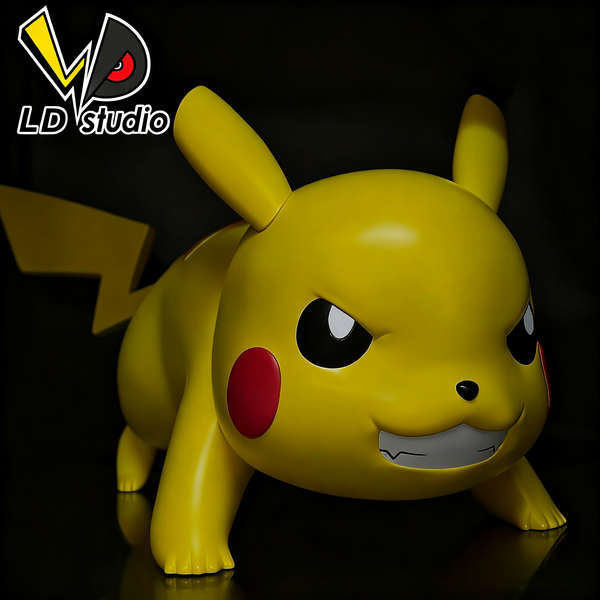 Pokémon Pikachu Ready for Battle 1/1，1/10 GK Statue - LD Studio [Pre-Order]