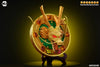 Dragon Ball Golden Shenlong 3D 3D Relief-carved Home Decor Wall-mounted Tableware GK Statue - WH Studio [Pre-Order]