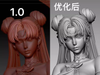 Sailor Moon Dark Tsukino Usagi 1/4 GK Statue - Mu Studio [In-Stock]