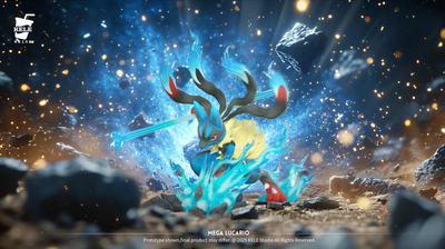 Pokémon Pokédex 1/20 Series #5 Mega Lucario GK Statue - KELE Studio [Pre-Order]