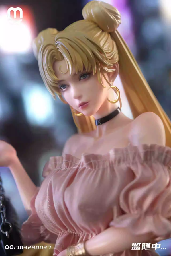 Sailor Moon Dark Tsukino Usagi 1/4 GK Statue - Mu Studio [In-Stock]