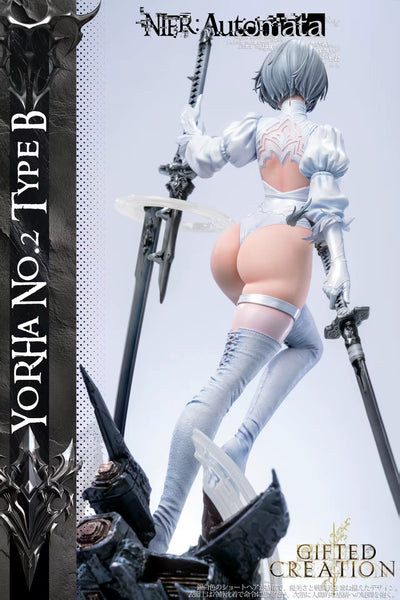 NieR:Automata 2B & Eve Outfit Change Time 1/4 GK Statue - Gifted Creation Studio [Pre-Order]