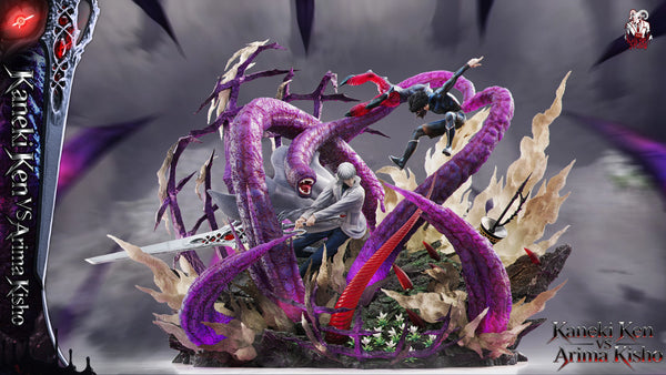 Tokyo Ghoul Kishou Arima VS Kaneki Ken 1/6 GK Statue - Black Goat Studio [Pre-Order]