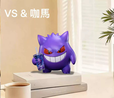 Pokémon Milk Tea Gengar 1/7 GK Statue - Ka Ma Mo Wan Studio & VS Studio [Pre-Order]
