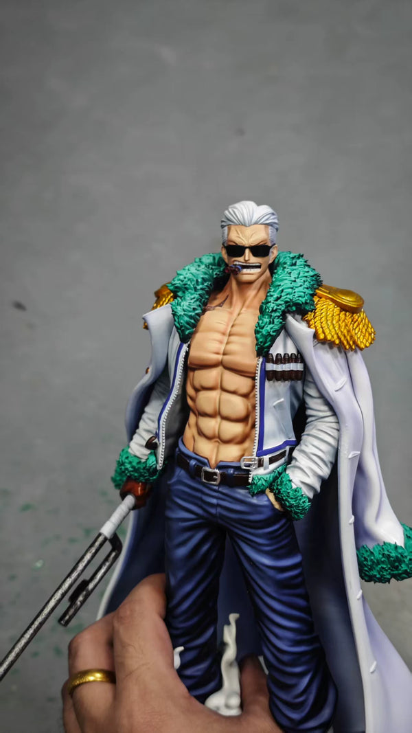 One Piece Marines #3 Smoker GK Statue - Long Hu Studio [Pre-Order]