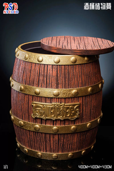 One Piece Tokyo Tower Straw Hat Themed Ornaments Barrel Storage Stool/Display Stand 1/1 GK Statue - PSD Studio [Pre-Order]