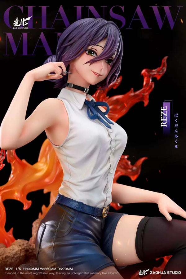 Chainsaw Man Reze Ver. Bomb Demon 1/5 GK Statue - Zao Hua Studio [Pre-Order]