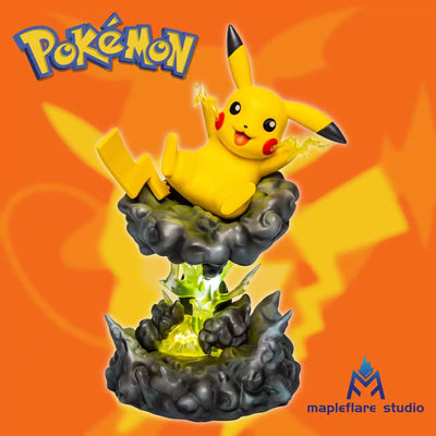 Pokémon Night Light Series Pikachu & Charizard & Bulbasaur & Squirtle GK Statue - Mapleflare Studio [Pre-Order]