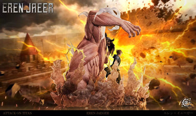 Attack on Titan The Nine Titans Series #1 Eren VS Pieck 1/6 GK Statue - Void Studio [Pre-Order]