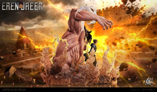 Attack on Titan The Nine Titans Series #1 Eren VS Pieck 1/6 GK Statue - Void Studio [Pre-Order]