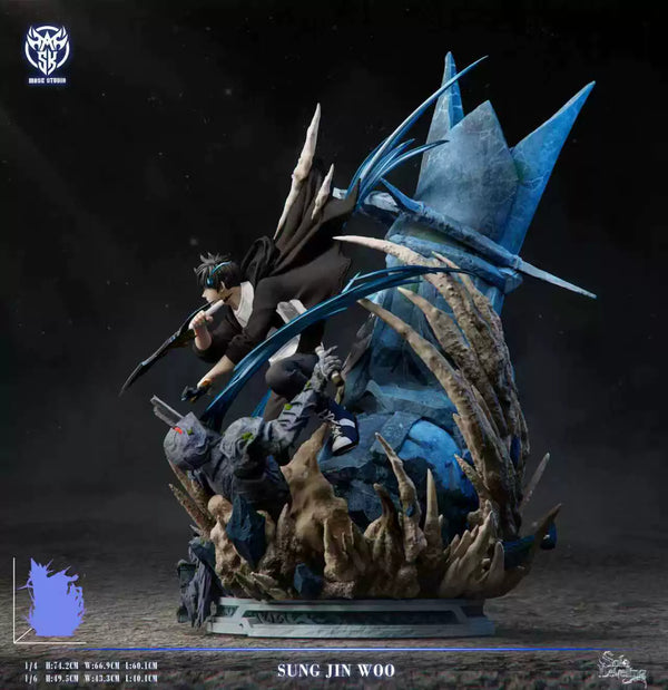 Solo Leveling Sung Jin Woo VS Praise the God GK Statue - Mask Studio [Pre-Order]