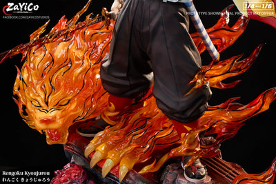 Demon Slayer Flame Hashira Kyojuro Rengoku GK Statue - Zayico Studio [Pre-Order]