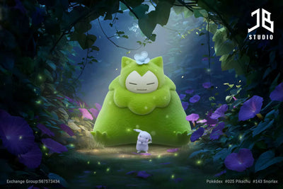 Pokémon Pokédex Series #025 Pikachu & Snorlax 1/20 GK Statue - JB Studio [Pre-Order]