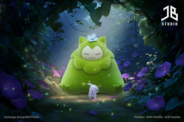 Pokémon Pokédex Series #025 Pikachu & Snorlax 1/20 GK Statue - JB Studio [Pre-Order]
