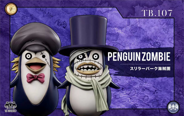 One Piece Grand Line Series Thriller Bark #17 107 107 Penguin Zombie Combo GK Statue - YZ Studio [Pre-Order]