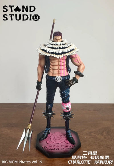 One Piece Big Mom Pirates #19 Three Sweet Commanders Charlotte Katakuri pop GK Statue - Stand Studio [Pre-Order]