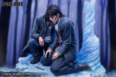 Attack on Titan Character Arc 002 Father is kind and son is filial Eren & Grisha GK Statue - POP.ART Studio [In-Stock]
