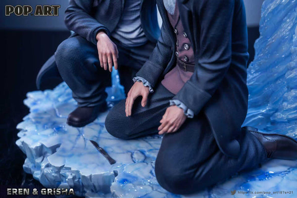 Attack on Titan Character Arc 002 Father is kind and son is filial Eren & Grisha GK Statue - POP.ART Studio [In-Stock]