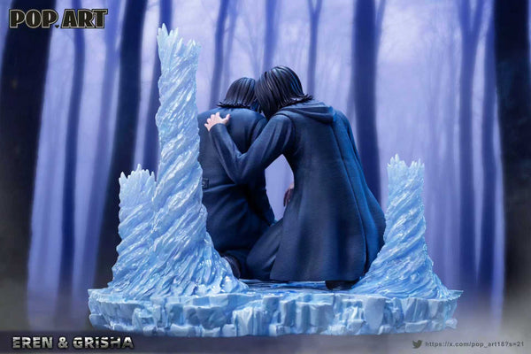 Attack on Titan Character Arc 002 Father is kind and son is filial Eren & Grisha GK Statue - POP.ART Studio [In-Stock]