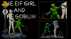 Dungeon & Fighter Seria & the Goblin 1/6 GK Statue - UP Studio & ZZ Studio [Pre-Order]