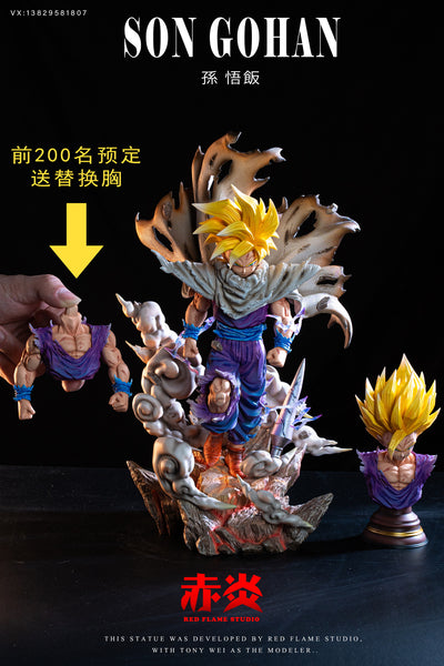 Dragon Ball Gohan 1/6 GK Statue - RED FLAME Studio [In-Stock]