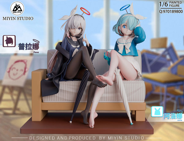 Blue Archive Plana & Arona Statue - Mi Yin Studio