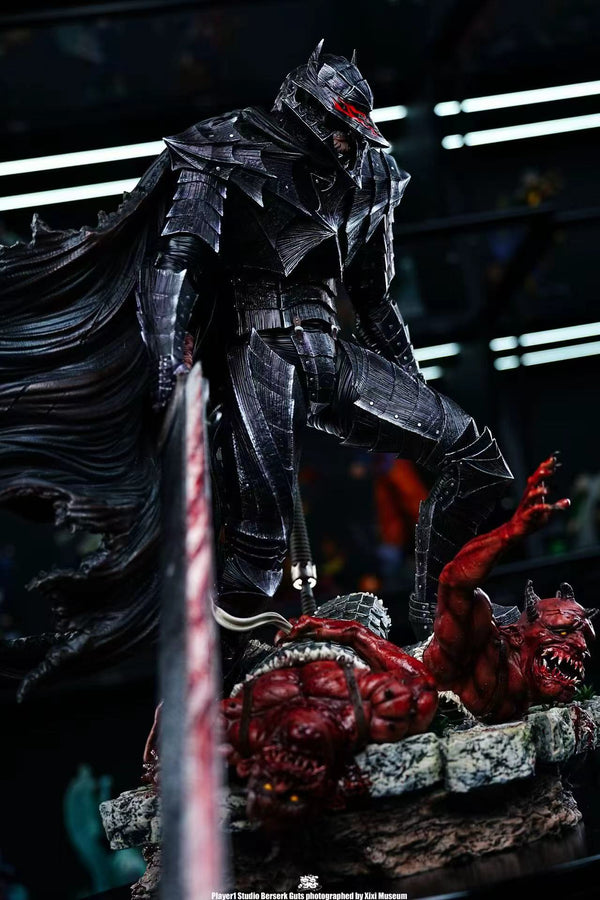 Berserk Battle Series GUTS AND THE BERSERKER ARMOUR GK Statue - Player 1 Studio [Pre-Order]